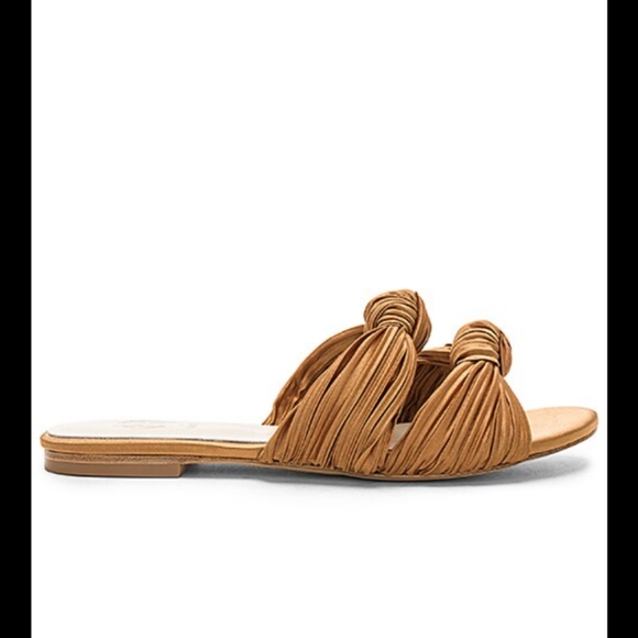 RAYE Shoes - Raye silky knot slides New